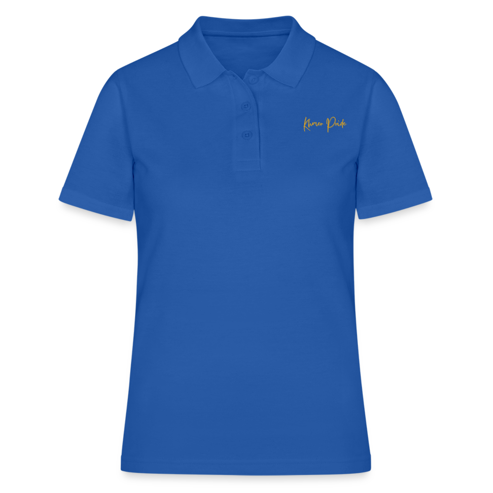 Women's Polo Shirt - royal blue