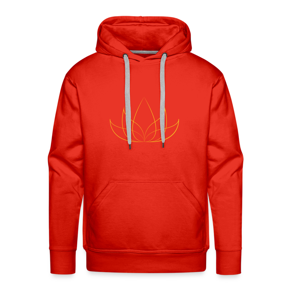 Sweat-shirt à capuche Premium pour hommes - red