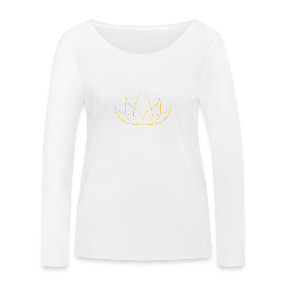 T-shirt manches longues bio Femme - white
