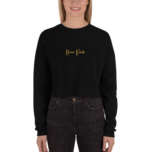 Sweat-Shirt Crop-Top - Khmer style